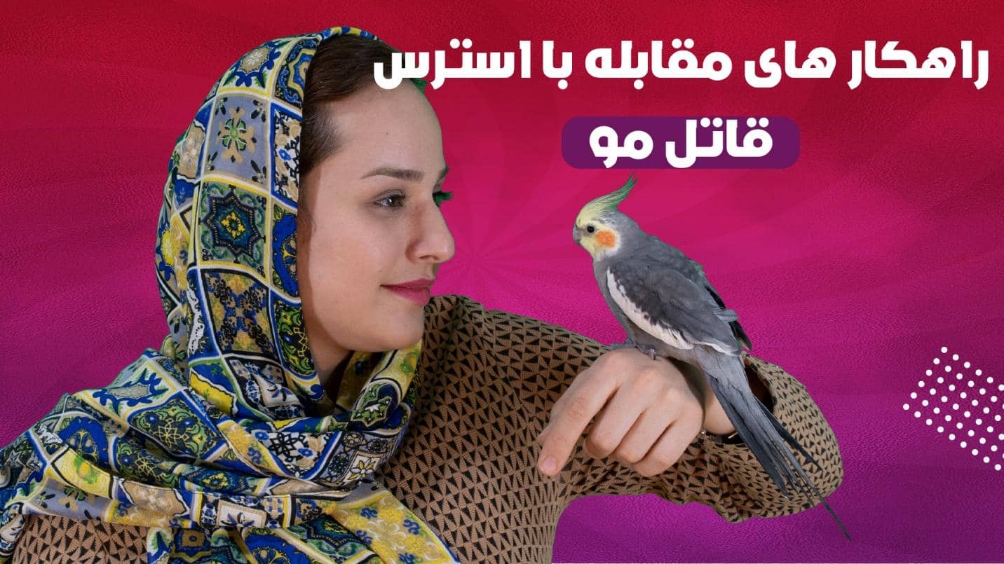 اثرات استرس روی موها